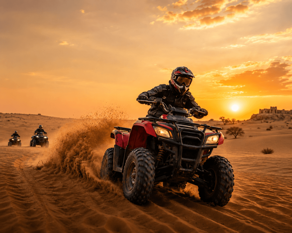 Quad Biking at Thar Desert